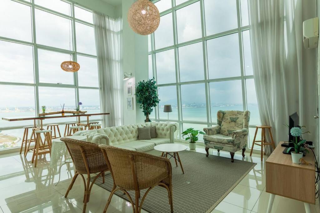 2Bedrooms Maritime Seaview Luxury Suite 2Carpark 2-9Pax Jelutong Exterior foto